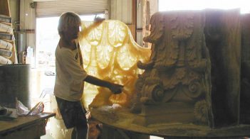 Architectural mold making, San Diego, 2003