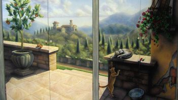 Trompe L'oeil Doors, San Diego, 2004