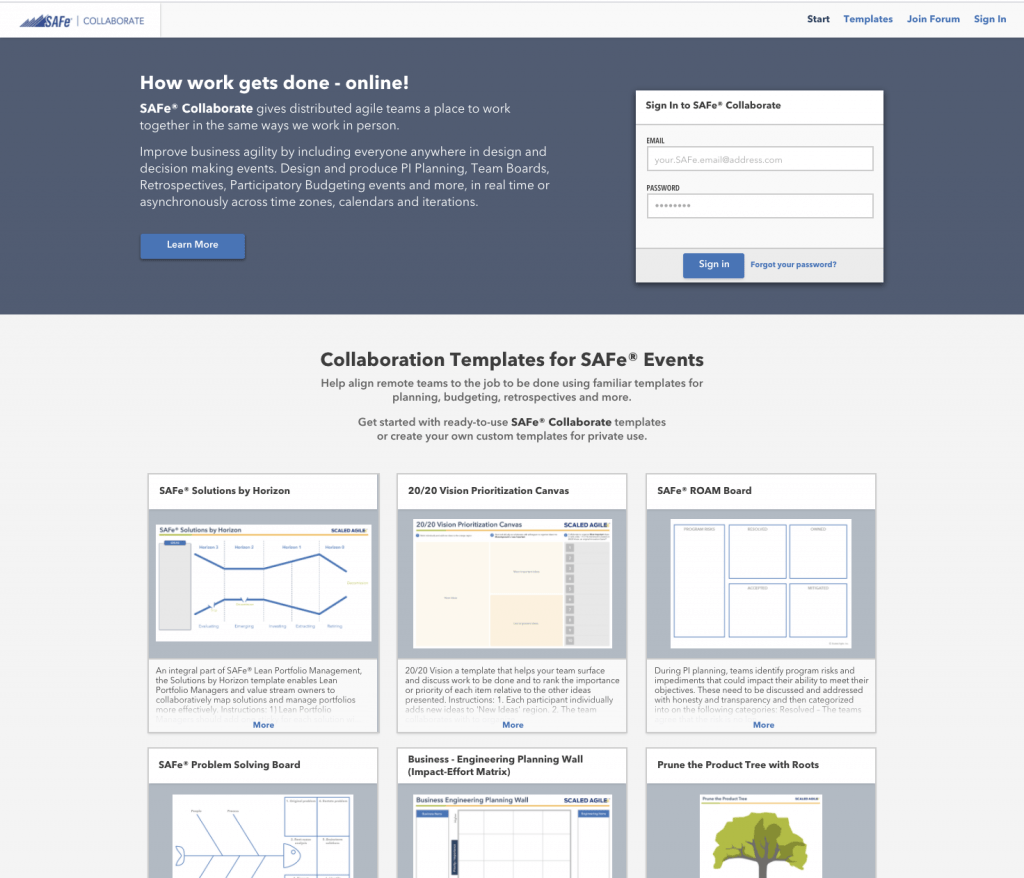 SAFe Collaborate